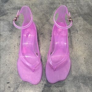 Chloé Jelly Heeled Sandals